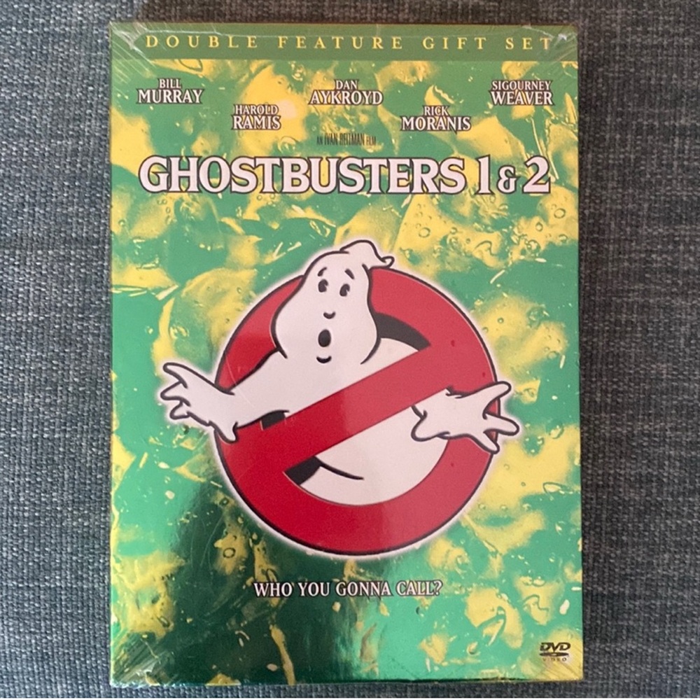 (2 for 15) BNIB Sealed Ghostbusters 1 & 2 DVD